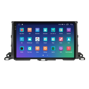 Navigatie dedicata cu Android Toyota Highlander 2013 - 2021, 8GB RAM, Radio GPS Dual Zone, Display 2K QLED 10.36" Touchscreen, Internet Wi-Fi si slot SIM 4G, Bluetooth, MirrorLink, USB 100006590