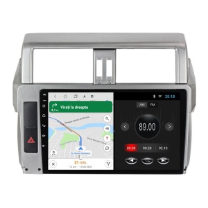 Navigatie dedicata cu Android Toyota Land Cruiser Prado J150 2013 - 2017, 2GB RAM, Radio GPS Dual Zone, Display HD IPS 10" Touchscreen, Internet Wi-Fi, Bluetooth, MirrorLink, USB 100516170