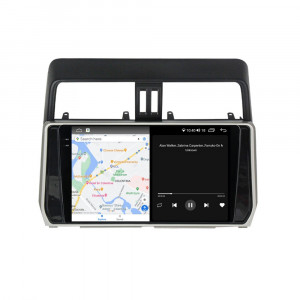 Navigatie dedicata cu Android Toyota Land Cruiser Prado J150 dupa 2017, 8GB RAM, Radio GPS Dual Zone, Display 2K QLED 10.36" Touchscreen, Internet Wi-Fi si slot SIM 4G, Bluetooth, MirrorLink, USB, Waze 107630
