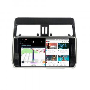 Navigatie dedicata cu Android Toyota Land Cruiser Prado J150 dupa 2017, 8GB RAM, Radio GPS Dual Zone, Display 2K QLED 10.36" Touchscreen, Internet Wi-Fi si slot SIM 4G, Bluetooth, MirrorLink, USB, Waze 111090