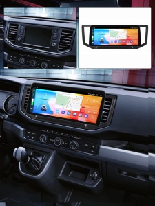 Navigatie dedicata cu Android VW Crafter dupa 2016, 4GB RAM, Radio GPS Dual Zone, Display QLED 12.3" Touchscreen, Internet Wi-Fi si slot SIM 4G, Bluetooth, MirrorLink, USB 100298970