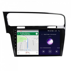 Navigatie dedicata cu Android VW Golf VII 2012 - 2019, negru, 6GB 12670