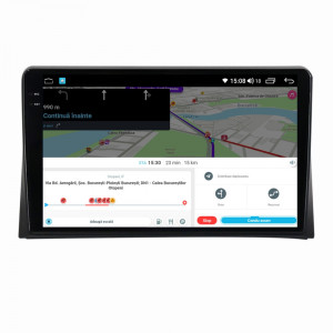 Navigatie dedicata cu Android VW Multivan V (2003-2015), 8GB RAM, Radio GPS Dual Zone, Display 2K QLED 9.5" Touchscreen, Internet Wi-Fi si slot SIM 4G, Bluetooth, MirrorLink, USB, Waze 112710