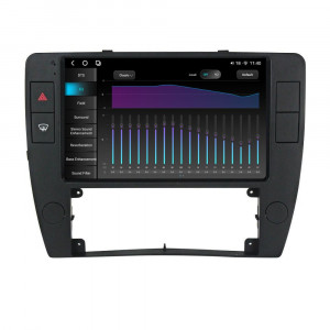 Navigatie dedicata cu Android VW Passat B5.5 2001 - 2005, 12GB RAM, Radio GPS Dual Zone, Display 2K QLED 9.5" Touchscreen, Internet Wi-Fi si slot SIM 4G, Bluetooth, MirrorLink, USB, Waze 98380