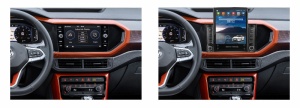 Navigatie dedicata cu Android VW T-Cross dupa 2018, 1GB RAM, Radio GPS Dual Zone, Touchscreen IPS 9.7" HD tip Tesla, Internet Wi-Fi, Bluetooth, MirrorLink, USB 100499670