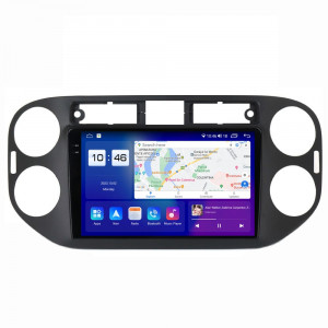 Navigatie dedicata cu Android VW Tiguan I 2012 - 2018, 4GB RAM, Radio GPS Dual Zone, Display 2K QLED 9.5" Touchscreen, Internet Wi-Fi si slot SIM 4G, Bluetooth, MirrorLink, USB, Waze 104810