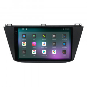 Navigatie dedicata cu Android VW Tiguan II dupa 2016, 12GB RAM, Radio GPS Dual Zone, Display 2K QLED 10.36" Touchscreen, Internet Wi-Fi si slot SIM 4G, Bluetooth, MirrorLink, USB, Waze 96340