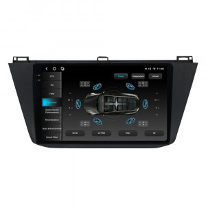 Navigatie dedicata cu Android VW Tiguan II dupa 2016, 12GB RAM, Radio GPS Dual Zone, Display 2K QLED 10.36" Touchscreen, Internet Wi-Fi si slot SIM 4G, Bluetooth, MirrorLink, USB, Waze 98120