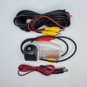 Camera marsarier dedicata Mazda 3 2009 - 2013 tip lampa numar, AHD 720P, Night Vision, rezistenta la apa si praf, cablu video 6m 100009151