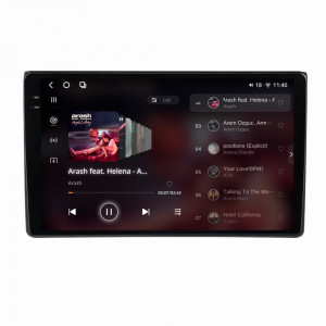 Navigatie dedicata cu Android Audi A4 (B6, B7) 2000 - 2008, 12GB RAM, Radio GPS Dual Zone, Display 2K QLED 9.5" Touchscreen, Internet Wi-Fi si slot SIM 4G, Bluetooth, MirrorLink, USB, Waze 95531
