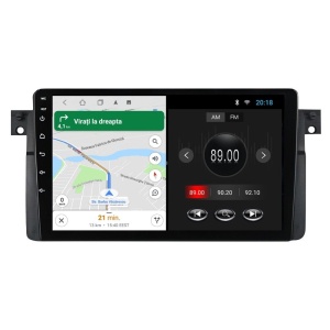 Navigatie dedicata cu Android BMW Seria 3 (E46) 1997 - 2005, 1GB RAM, Radio GPS Dual Zone, Display HD IPS 9" Touchscreen, Internet Wi-Fi, Bluetooth, MirrorLink, USB 100527771