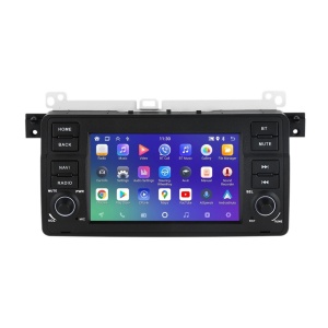 Navigatie dedicata cu Android BMW Seria 3 (E46) 1997 - 2005, 2GB RAM, Radio GPS Dual Zone, Display HD IPS 7" Touchscreen, Internet Wi-Fi, Bluetooth, MirrorLink, USB 100000531