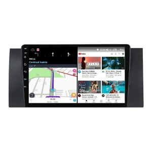 Navigatie dedicata cu Android BMW Seria 5 (E39) 1995 - 2003, 2GB RAM, Radio GPS Dual Zone, Display HD QLED 9" Touchscreen, Internet Wi-Fi si slot SIM 4G, Bluetooth, MirrorLink, USB 100270071