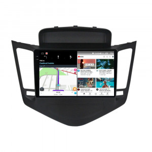 Navigatie dedicata cu Android Chevrolet Cruze 2008 - 2013, 8GB RAM, Radio GPS Dual Zone, Display 2K QLED 9.5" Touchscreen, Internet Wi-Fi si slot SIM 4G, Bluetooth, MirrorLink, USB, Waze 110061