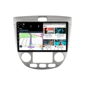 Navigatie dedicata cu Android Chevrolet Lacetti 2003 - 2010, clima automata, 6GB RAM, Radio GPS Dual Zone, Display HD QLED 9" Touchscreen, Internet Wi-Fi si slot SIM 4G, Bluetooth, MirrorLink, USB 100005791