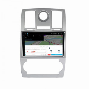 Navigatie dedicata cu Android Chrysler 300C 2004 - 2010, 8GB RAM, Radio GPS Dual Zone, Display 2K QLED 9.5" Touchscreen, Internet Wi-Fi si slot SIM 4G, Bluetooth, MirrorLink, USB, Waze 112791