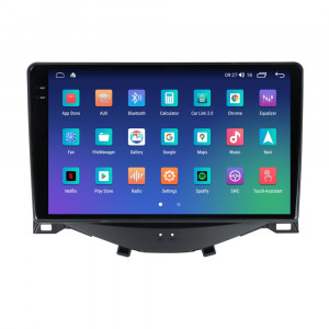 Navigatie dedicata cu Android Citroen C1 II 2014 - 2022, 8GB RAM, Radio GPS Dual Zone, Display 2K QLED 9.5" Touchscreen, Internet Wi-Fi si slot SIM 4G, Bluetooth, MirrorLink, USB, Waze 111751