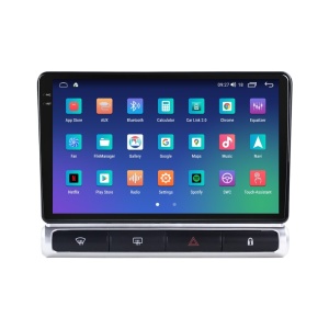 Navigatie dedicata cu Android Citroen C3 Aircross I 2017 - 2023, 4GB RAM, Radio GPS Dual Zone, Display 2K QLED 9.5" Touchscreen, Internet Wi-Fi si slot SIM 4G, Bluetooth, MirrorLink, USB - Img 6