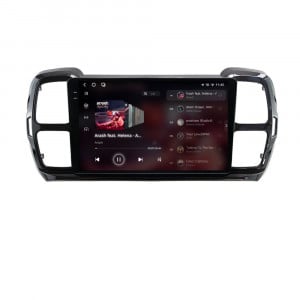 Navigatie dedicata cu Android Citroen C5 Aircross dupa 2018, 12GB RAM, Radio GPS Dual Zone, Display 2K QLED 9.5" Touchscreen, Internet Wi-Fi si slot SIM 4G, Bluetooth, MirrorLink, USB, Waze 97511
