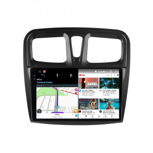 Navigatie dedicata cu Android Dacia Logan II 2012 - 2020, 12GB RAM, Radio GPS Dual Zone, Display 2K QLED 10.36" Touchscreen, Internet Wi-Fi si slot SIM 4G, Bluetooth, MirrorLink, USB, Waze 99361