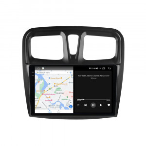 Navigatie dedicata cu Android Dacia Logan II 2012 - 2020, 4GB RAM, Radio GPS Dual Zone, Display 2K QLED 10.36" Touchscreen, Internet Wi-Fi si slot SIM 4G, Bluetooth, MirrorLink, USB, Waze 103911