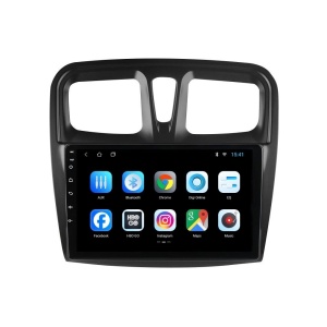 Navigatie dedicata cu Android Dacia Sandero II 2012 - 2020, 1GB RAM, Radio GPS Dual Zone, Display HD IPS 10" Touchscreen, Internet Wi-Fi, Bluetooth, MirrorLink, USB 100479261