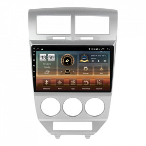 Navigatie dedicata cu Android Dodge Caliber 2006 - 2010, 8GB RAM, Radio GPS Dual Zone, Display HD QLED 10" Touchscreen, Internet Wi-Fi si slot SIM 4G, Bluetooth, MirrorLink, USB