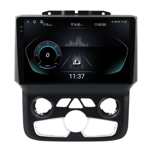 Navigatie dedicata cu Android Dodge RAM 2013 - 2018, clima automata, 12GB RAM, Radio GPS Dual Zone, Display 2K QLED 9.5" Touchscreen, Internet Wi-Fi si slot SIM 4G, Bluetooth, MirrorLink, USB 100003951