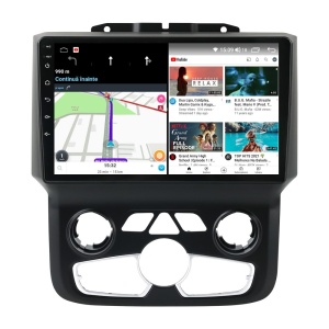 Navigatie dedicata cu Android Dodge RAM 2013 - 2018, clima automata, 4GB RAM, Radio GPS Dual Zone, Display HD QLED 9" Touchscreen, Internet Wi-Fi si slot SIM 4G, Bluetooth, MirrorLink, USB 100282071