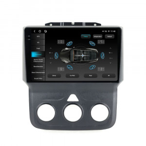 Navigatie dedicata cu Android Dodge RAM 2013 - 2018, clima manuala, 12GB RAM, Radio GPS Dual Zone, Display 2K QLED 9.5" Touchscreen, Internet Wi-Fi si slot SIM 4G, Bluetooth, MirrorLink, USB, Waze 99241