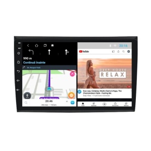 Navigatie dedicata cu Android Fiat Bravo 2007 - 2016, 1GB RAM, Radio GPS Dual Zone, Display HD IPS 9" Touchscreen, Internet Wi-Fi, Bluetooth, MirrorLink, USB 100509771