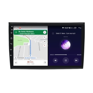 Navigatie dedicata cu Android Fiat Bravo 2007 - 2016, 4GB RAM, Radio GPS Dual Zone, Display HD QLED 9" Touchscreen, Internet Wi-Fi si slot SIM 4G, Bluetooth, MirrorLink, USB 100289841