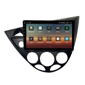Navigatie dedicata cu Android Ford Focus I 1998 - 2005, 4GB RAM, Radio GPS Dual Zone, Display HD QLED 9" Touchscreen, Internet Wi-Fi si slot SIM 4G, Bluetooth, MirrorLink, USB 100256091