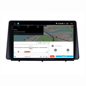 Navigatie dedicata cu Android Ford Focus IV dupa 2018, 4GB RAM, Radio GPS Dual Zone, Display 2K QLED 10.36" Touchscreen, Internet Wi-Fi si slot SIM 4G, Bluetooth, MirrorLink, USB, Waze 111971