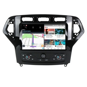 Navigatie dedicata cu Android Ford Mondeo IV 2007 - 2011 cu navigatie originala, 4GB RAM, Radio GPS Dual Zone, Display HD IPS 9" Touchscreen, Internet Wi-Fi, Bluetooth, MirrorLink, USB - Img 6