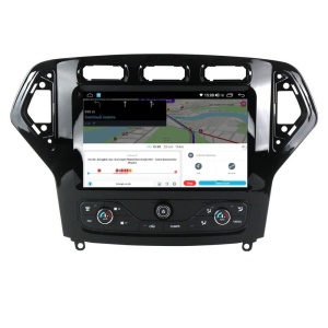 Navigatie dedicata cu Android Ford Mondeo IV 2007 - 2011 cu navigatie originala, 4GB RAM, Radio GPS Dual Zone, Display HD IPS 9" Touchscreen, Internet Wi-Fi, Bluetooth, MirrorLink, USB - Img 8