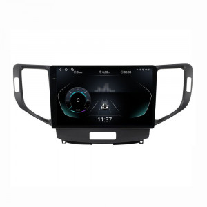 Navigatie dedicata cu Android Honda Accord VIII 2008 - 2012, 12GB RAM, Radio GPS Dual Zone, Display 2K QLED 9.5" Touchscreen, Internet Wi-Fi si slot SIM 4G, Bluetooth, MirrorLink, USB, Waze 96661