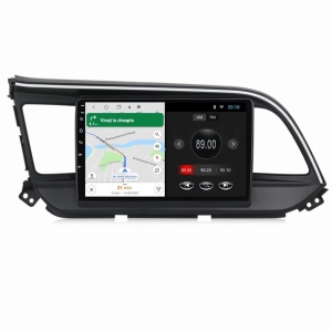 Navigatie dedicata cu Android Hyundai Elantra VI 2019 - 2020, 1GB RAM, Radio GPS Dual Zone, Display HD IPS 9" Touchscreen, Internet Wi-Fi, Bluetooth, MirrorLink, USB 100514811