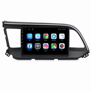 Navigatie dedicata cu Android Hyundai Elantra VI 2019 - 2020, 4GB RAM, Radio GPS Dual Zone, Display HD IPS 9" Touchscreen, Internet Wi-Fi, Bluetooth, MirrorLink, USB - Img 3