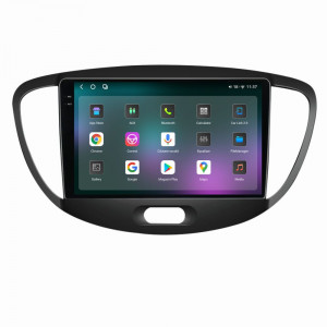 Navigatie dedicata cu Android Hyundai i10 2007 - 2013, 12GB RAM, Radio GPS Dual Zone, Display 2K QLED 9.5" Touchscreen, Internet Wi-Fi si slot SIM 4G, Bluetooth, MirrorLink, USB, Waze 97261