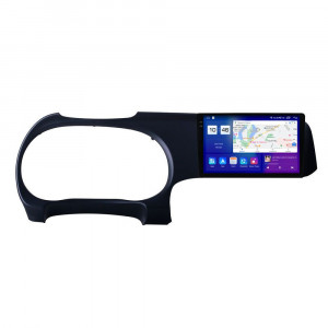 Navigatie dedicata cu Android Hyundai i10 dupa 2020, 4GB RAM, Radio GPS Dual Zone, Display 2K QLED 9.5" Touchscreen, Internet Wi-Fi si slot SIM 4G, Bluetooth, MirrorLink, USB, Waze 104991