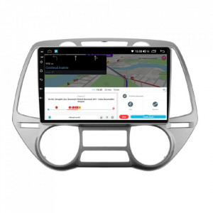 Navigatie dedicata cu Android Hyundai i20 2008 - 2012, clima automata, 8GB 42991