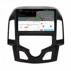 Navigatie dedicata cu Android Hyundai i30 2007 - 2012, clima automata, 4GB RAM, Radio GPS Dual Zone, Display 2K QLED 9.5" Touchscreen, Internet Wi-Fi si slot SIM 4G, Bluetooth, MirrorLink, USB, Waze 111811