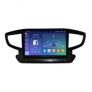 Navigatie dedicata cu Android Hyundai Ioniq (AE) 2016 - 2019, 4GB RAM, Radio GPS Dual Zone, Display 2K QLED 9.5" Touchscreen, Internet Wi-Fi si slot SIM 4G, Bluetooth, MirrorLink, USB