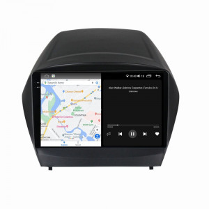 Navigatie dedicata cu Android Hyundai ix35 2009 - 2015, 4GB RAM, Radio GPS Dual Zone, Display 2K QLED 9.5" Touchscreen, Internet Wi-Fi si slot SIM 4G, Bluetooth, MirrorLink, USB, Waze 104001