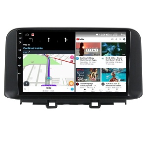 Navigatie dedicata cu Android Hyundai Kona dupa 2017, 4GB RAM, Radio GPS Dual Zone, Display HD IPS 10" Touchscreen, Internet Wi-Fi, Bluetooth, MirrorLink, USB - Img 6