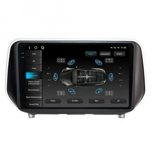 Navigatie dedicata cu Android Hyundai Santa Fe IV dupa 2018, 12GB RAM, Radio GPS Dual Zone, Display 2K QLED 10.36" Touchscreen, Internet Wi-Fi si slot SIM 4G, Bluetooth, MirrorLink, USB, Waze 98991