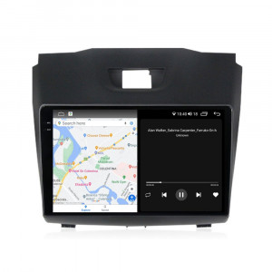 Navigatie dedicata cu Android Isuzu D-Max II 2012 - 2020, 8GB RAM, Radio GPS Dual Zone, Display 2K QLED 9.5" Touchscreen, Internet Wi-Fi si slot SIM 4G, Bluetooth, MirrorLink, USB, Waze 107921