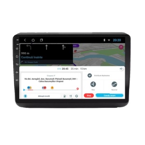 Navigatie dedicata cu Android Jeep Grand Cherokee IV 2014 - 2021, 1GB RAM, Radio GPS Dual Zone, Display HD IPS 9" Touchscreen, Internet Wi-Fi, Bluetooth, MirrorLink, USB 100528491