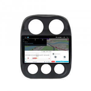 Navigatie dedicata cu Android Jeep Patriot I 2011 - 2017, 8GB RAM, Radio GPS Dual Zone, Display 2K QLED 10.36" Touchscreen, Internet Wi-Fi si slot SIM 4G, Bluetooth, MirrorLink, USB, Waze 112551